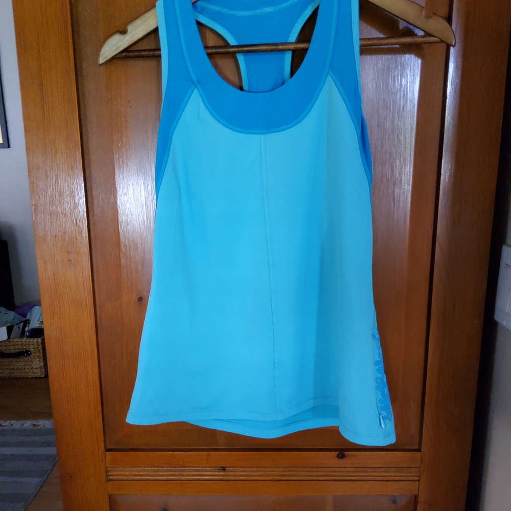 Lululemon Athletica Light Blue Tank Top